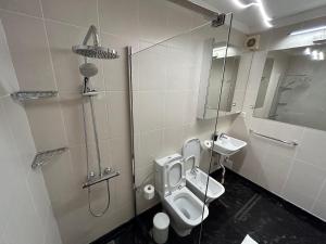 Kúpeľňa v ubytovaní Onyx apartment + 10 fotografií