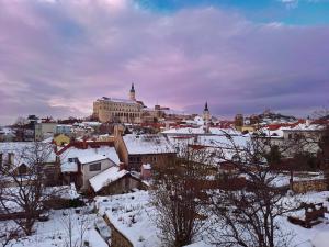 Pension Sebastian a vinný bar Prostě SKLEP v zime