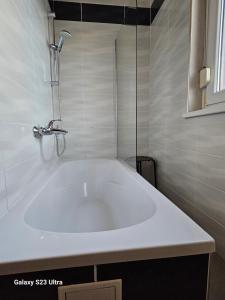 Bany a Holz Haus nähe Wien