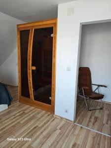 Zona d'estar a Holz Haus nähe Wien