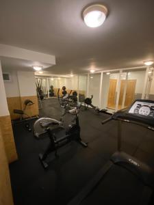 Posilňovňa alebo fitness centrum v ubytovaní Miramar Ski Premium