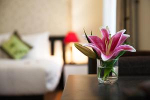 Istumisnurk majutusasutuses Serenity Villa Hotel