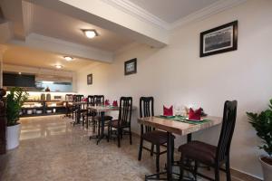 Istumisnurk majutusasutuses Serenity Villa Hotel
