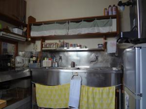 Kuchyň nebo kuchyňský kout v ubytování Tentsuku Guest House