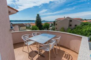 Balkón alebo terasa v ubytovaní Apartments Basilea