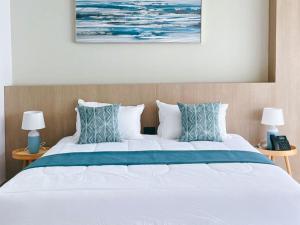 Sand Dance Hotel客房内的一张或多张床位