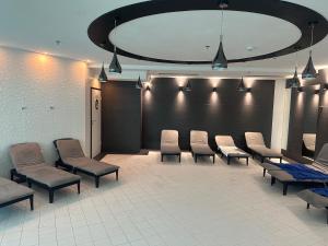 Posezení v ubytování Silence Hanza Tower Szczecin + 51 fotografií