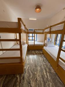 Barefoot Hostels, Varkala客房内的一张或多张床位