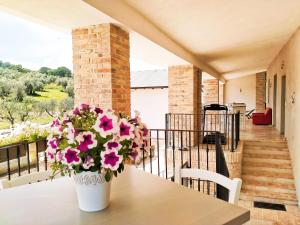 Balkón nebo terasa v ubytování B&B Torre dei Monaci