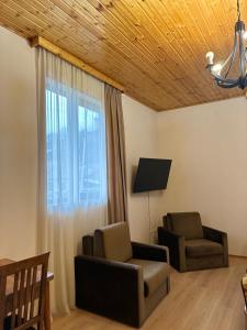 Setusvæði á Teona's Guesthouse in Mestia