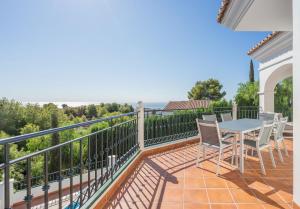 Balkón nebo terasa v ubytování Villa No. 7