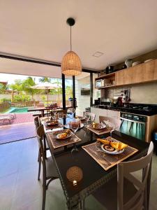 Jídlo v prázdninového domu nebo okolí