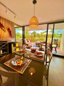 Jídlo v prázdninového domu nebo okolí