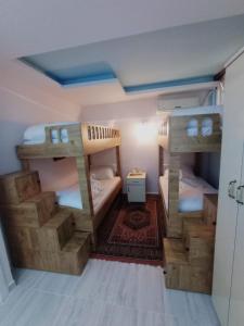 Postel nebo postele na pokoji v ubytování Sultan Terrace Hostel