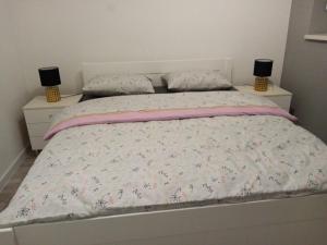 Ένα ή περισσότερα κρεβάτια σε δωμάτιο στο Apartman Ćetojević