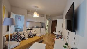 Posezení v ubytování Apartament Wieliczka