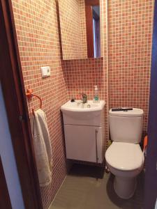 Um banheiro em Apartamento tradicional