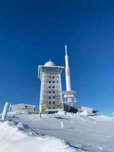 Gemütliche Ferienwohnung in Elbingerode/Harz durante l'inverno