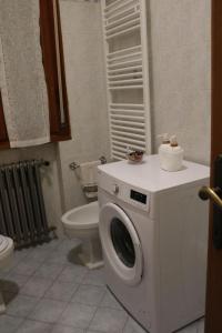 Et badeværelse på Casa Bruna - Cipresseta del Chianti