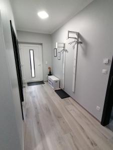 Koupelna v ubytování Ferienhaus Devilina mit Sauna am Harkebrügger See