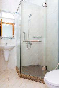 Koupelna v ubytování TNH Hotel Vung Tau
