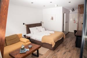 Letto o letti in una camera di Boatel Copacabana