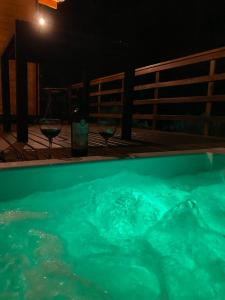 Bazén v ubytování Hotel Rokas de Suesca nebo v jeho okolí
