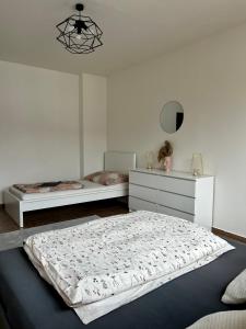 Posteľ alebo postele v izbe v ubytovaní Apartment Lilly
