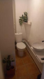 Koupelna v ubytování Casa Esperanza + 14 fotografií