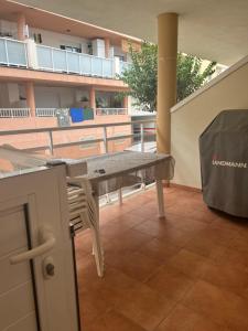 Balkón nebo terasa v ubytování Wohnung in Chilches