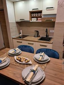 Kjøkken eller kjøkkenkrok på Apartman Silvija Divčibare