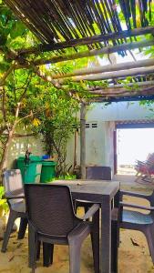 Zahrada ubytování Casa de playa en Dibulla