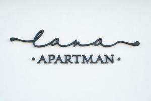 Certifikát, hodnocení, plakát nebo jiný dokument vystavený v ubytování Lana apartman