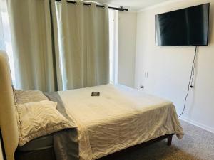 Postel nebo postele na pokoji v ubytování Departamento + 1 fotografie