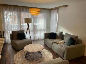 Posezení v ubytování Appartement Everest
