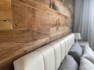 A seating area at Apartment in Swiss Chalet Träumli