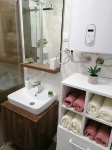 Un baño de Lux Apartman Crni vrh