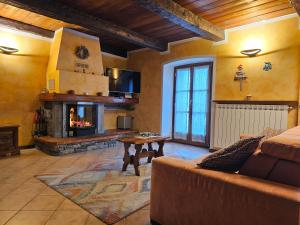 Η κουζίνα ή μικρή κουζίνα στο Casa Pierina