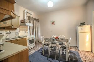 Kuchyň nebo kuchyňský kout v ubytování Green Corner Retro Apartment