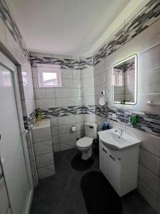 Phòng tắm tại Apartman Arsić Zajecar