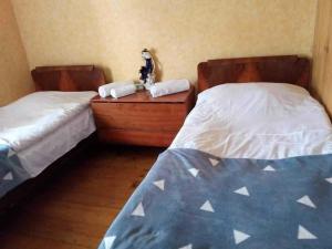 Postel nebo postele na pokoji v ubytování Zanduri House