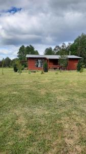 Bygningen som feriehuset ligger i