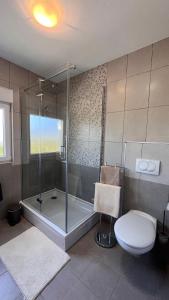 Kúpeľňa v ubytovaní Villa Leandra
