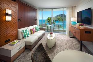 TV a/nebo společenská místnost v ubytování Marriott's Kaua'i Beach Club