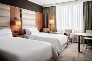Posteľ alebo postele v izbe v ubytovaní The Westin Warsaw