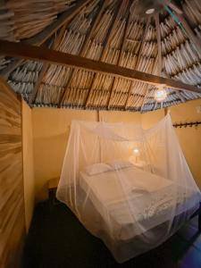 Krevet ili kreveti u jedinici u okviru objekta Hostal Zinpar