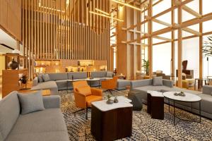 Posezení v ubytování Daegu Marriott Hotel