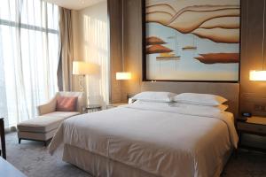Katil atau katil-katil dalam bilik di Sheraton Shanghai Jiading Hotel