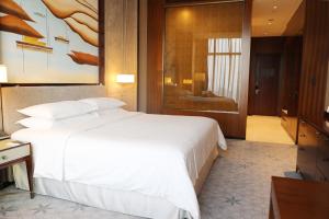Katil atau katil-katil dalam bilik di Sheraton Shanghai Jiading Hotel