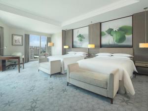 Katil atau katil-katil dalam bilik di Sheraton Shanghai Jiading Hotel